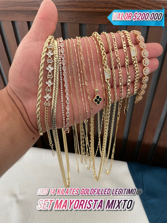Lote Cadenas/Pulseras Mixtas