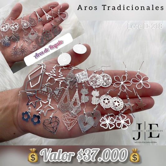 Lote de Aros Colgantes
