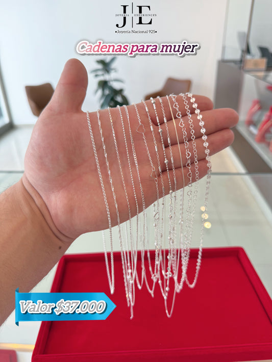 Cadenas para mujer