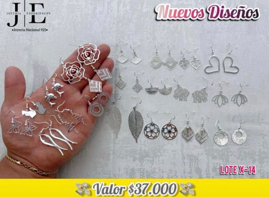 Mini Lote aros colgantes