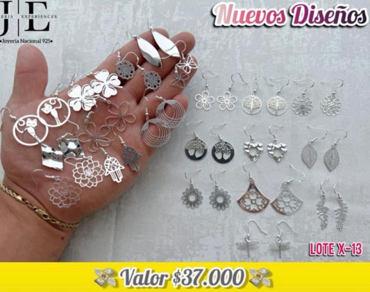 Aritos colgantes