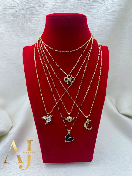 Mini Set Cadenas + Dijes