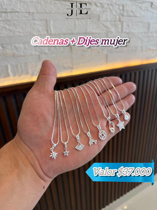 Lote Cadenas + Dijes
