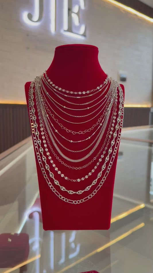 Lote mixto cadenas hombre y mujer